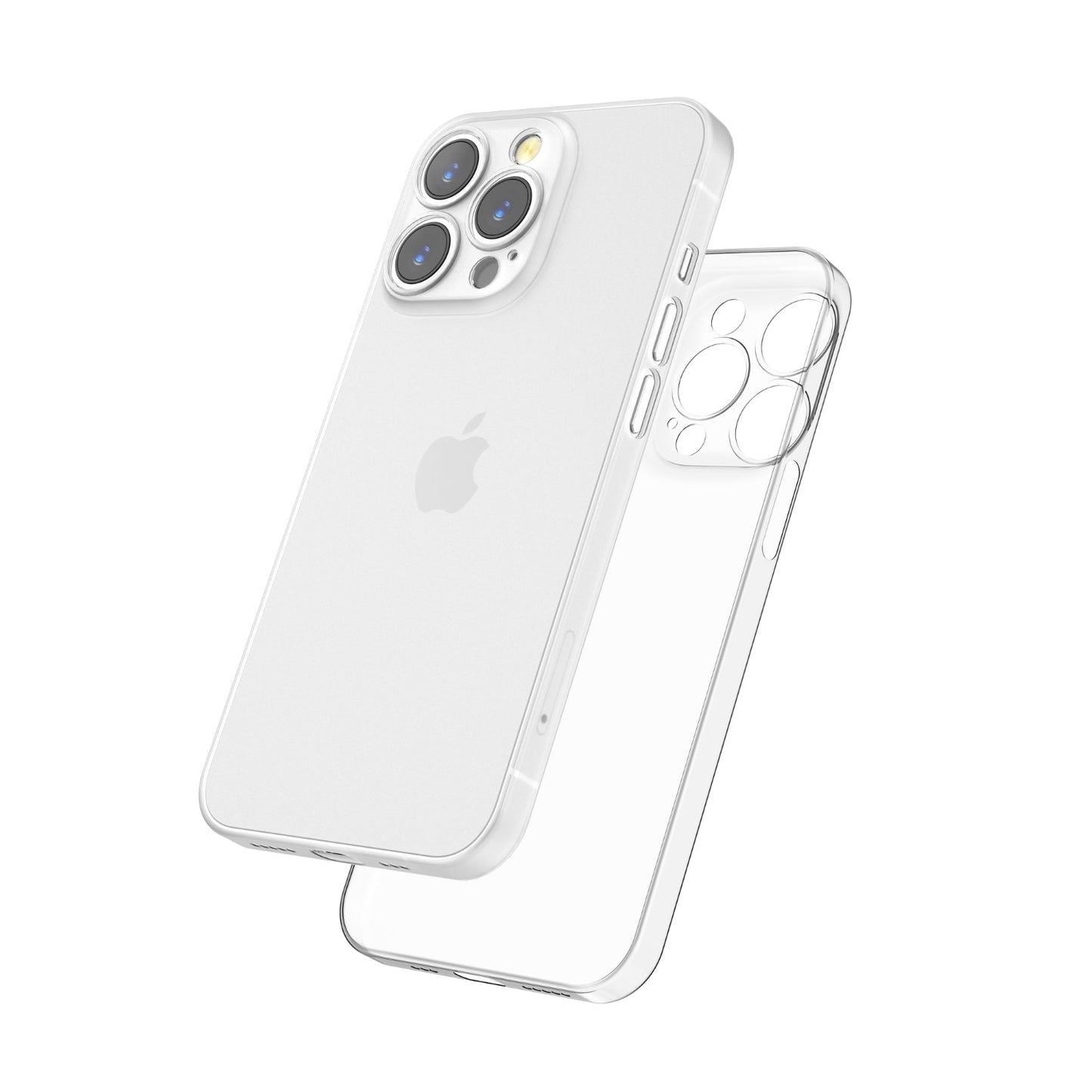 Caseex Ultra Thin Translucent Paper Silicone Back Cover Compatible With Apple iPhone 14 Pro Max