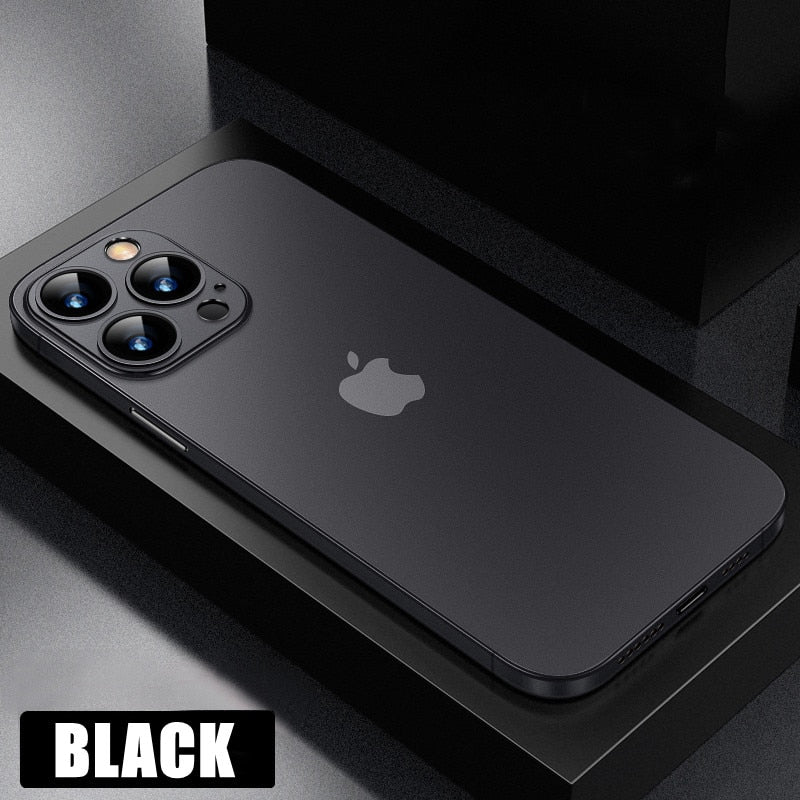 Caseex Ultra Thin Translucent Paper Silicone Back Cover Compatible With Apple iPhone 13 Pro Max