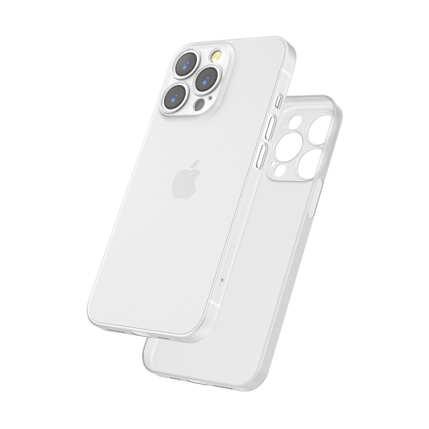 Caseex Ultra Thin Translucent Paper Silicone Back Cover Compatible With Apple iPhone 14 Pro Max