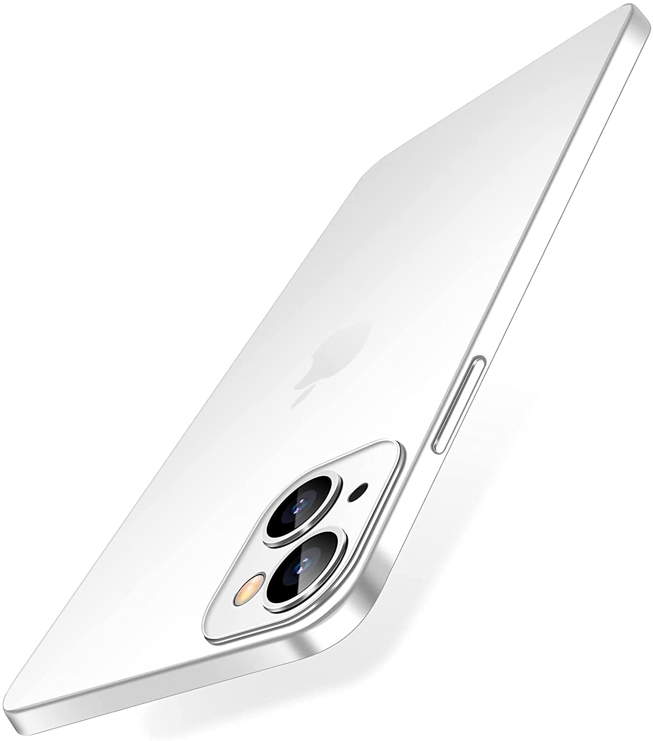 Caseex Ultra Thin Translucent Paper Silicone Back Cover Compatible With Apple iPhone 15 (6.1")