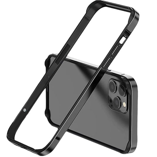 Caseex Aluminum Frame Metal Bumper Frame Slim Hard Case Cover for iPhone 15 Pro Max