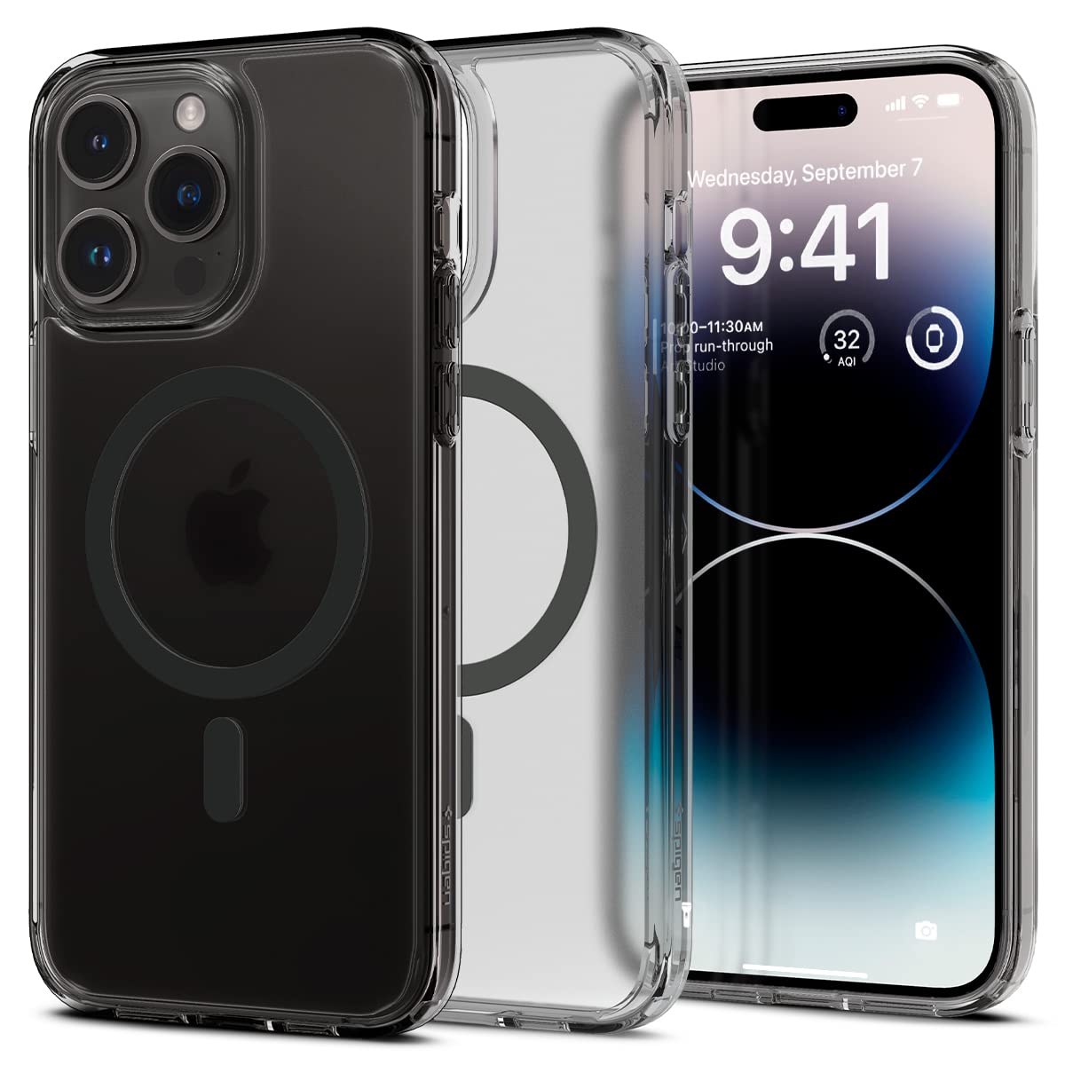 Caseex Translucent Hard TP MagSafe Compatible Back Cover for APPLE iPhone 14 Pro Max