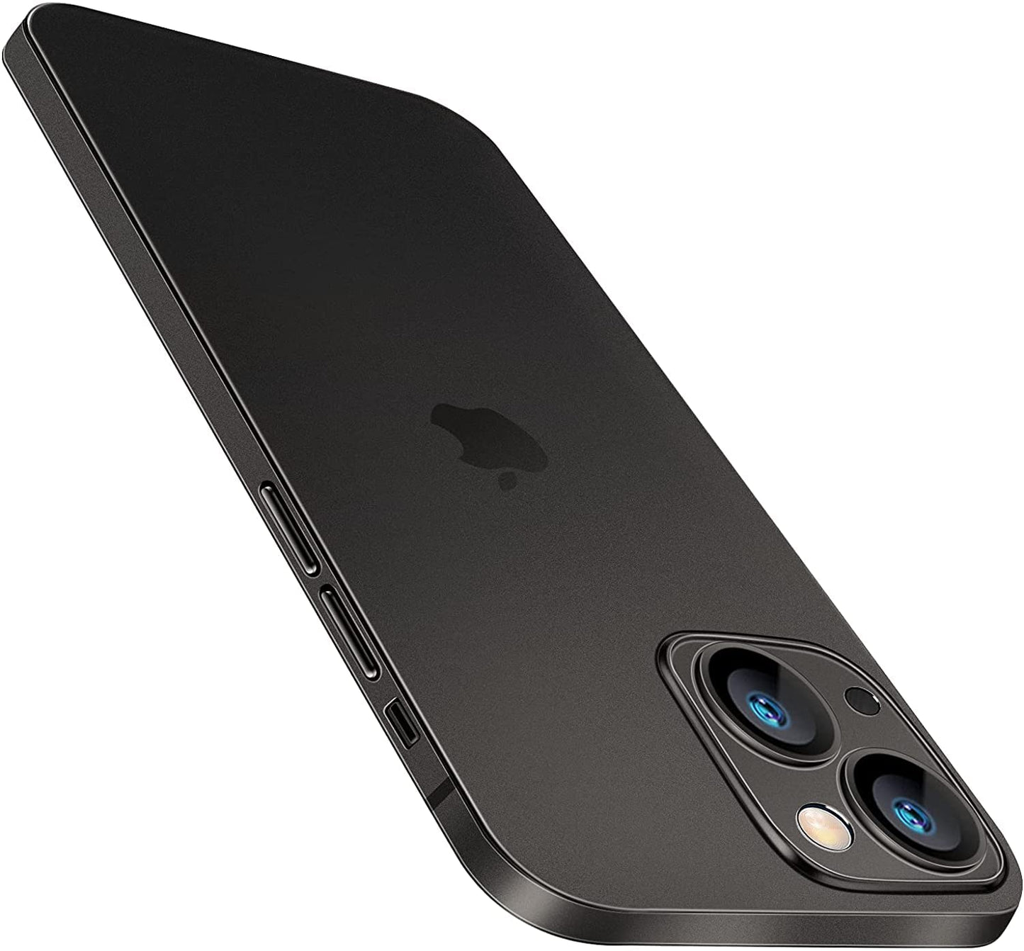 Caseex Ultra Thin Translucent Paper Silicone Back Cover Compatible With Apple iPhone 15 (6.1")