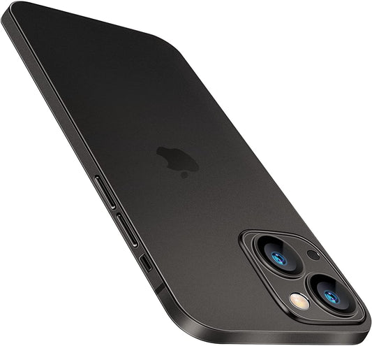 Caseex Ultra Thin Translucent Paper Silicone Back Cover Compatible With Apple iPhone 15 (6.1")