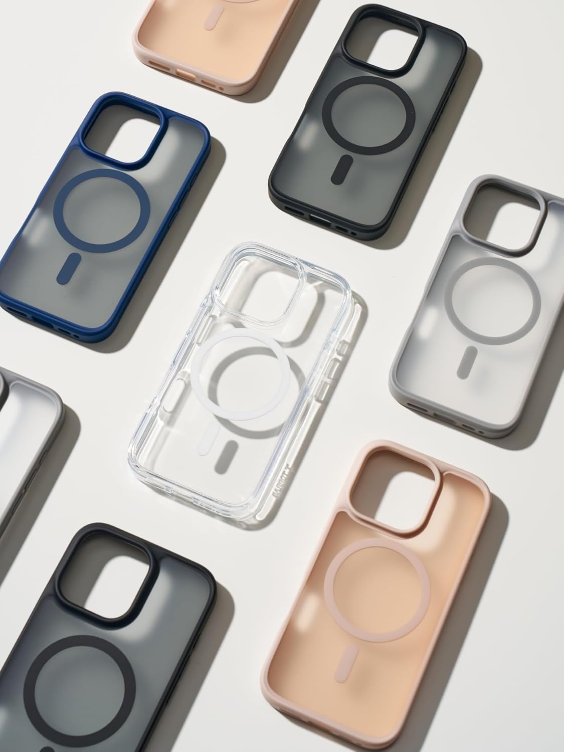 CASEEX Magnetic Translucent Case Compatible with Apple iPhone 16 Pro