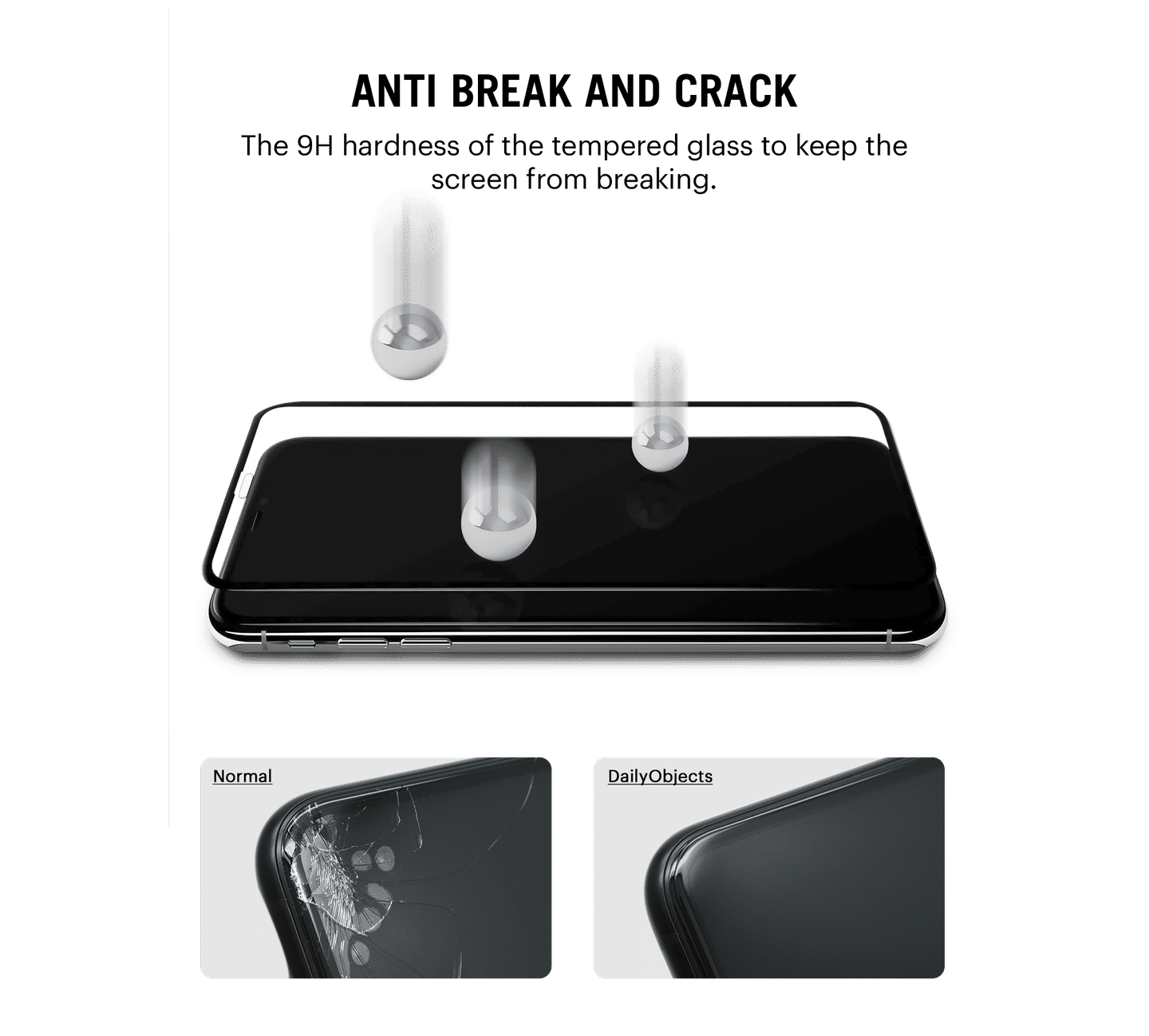 Caseex Tempered Glass Screen Guard Protector for Samsung Galaxy S23 Plus / S22 Plus (Edge to Edge Coverage) (with Easy Installation Kit) (Scratch Proof, Durable)