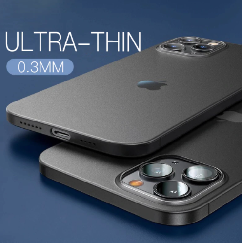 Caseex Ultra Thin Translucent Paper Silicone Back Cover Compatible With Apple iPhone 14 Pro Max