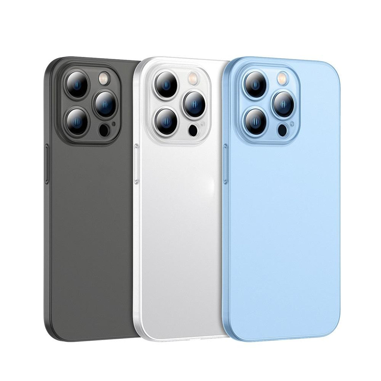 Caseex Ultra Thin Translucent Paper Silicone Back Cover Compatible With Apple iPhone 14 Pro Max