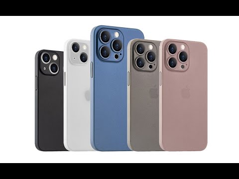 Caseex Ultra Thin Translucent Paper Silicone Back Cover Compatible With Apple iPhone 13 (6.1")