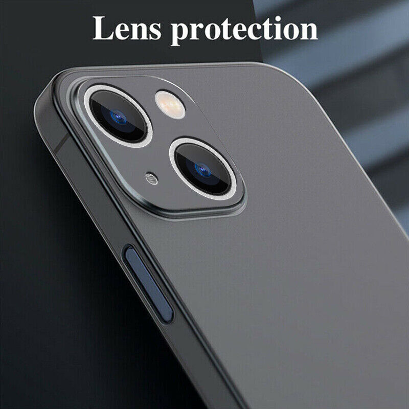 Caseex Ultra Thin Translucent Paper Silicone Back Cover Compatible With Apple iPhone 15 (6.1")
