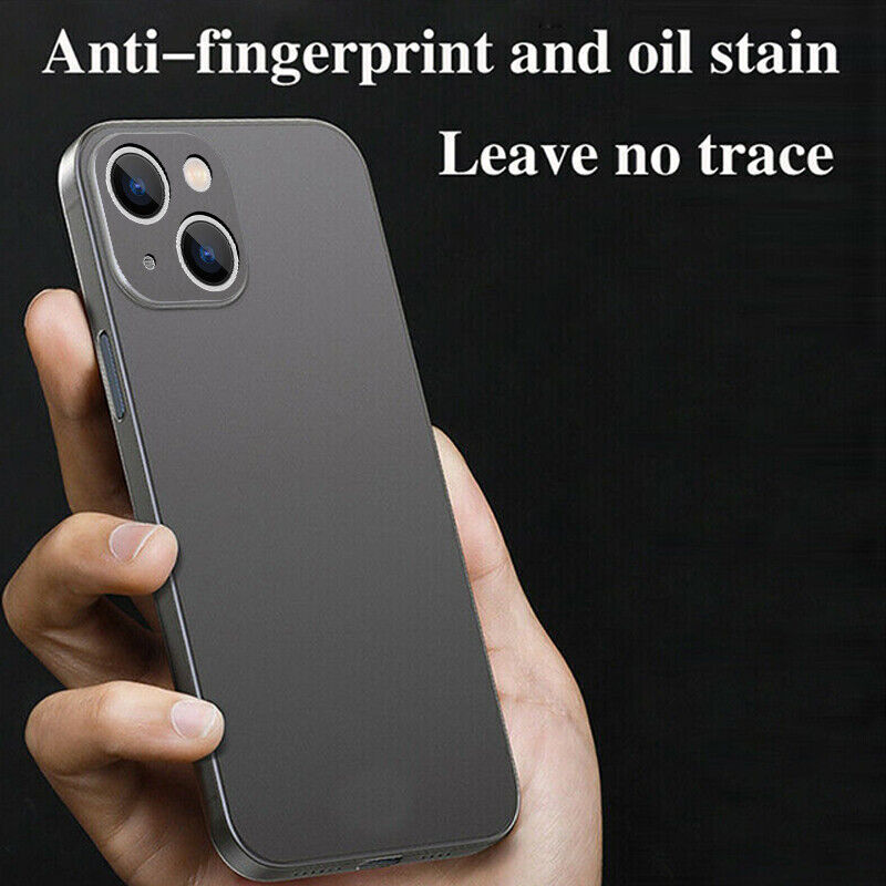 Caseex Ultra Thin Translucent Paper Silicone Back Cover Compatible With Apple iPhone 15 (6.1")