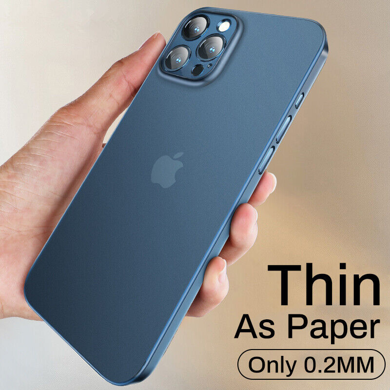 Caseex Ultra Thin Translucent Paper Silicone Back Cover Compatible With Apple iPhone 13 Pro