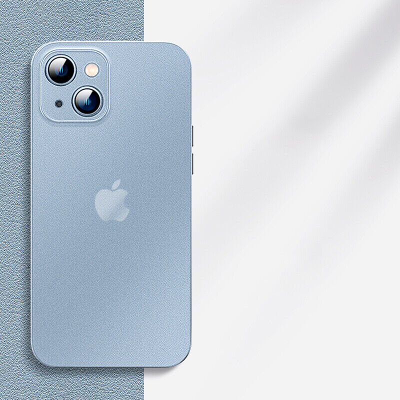 Caseex Ultra Thin Translucent Paper Silicone Back Cover Compatible With Apple iPhone 15 (6.1")