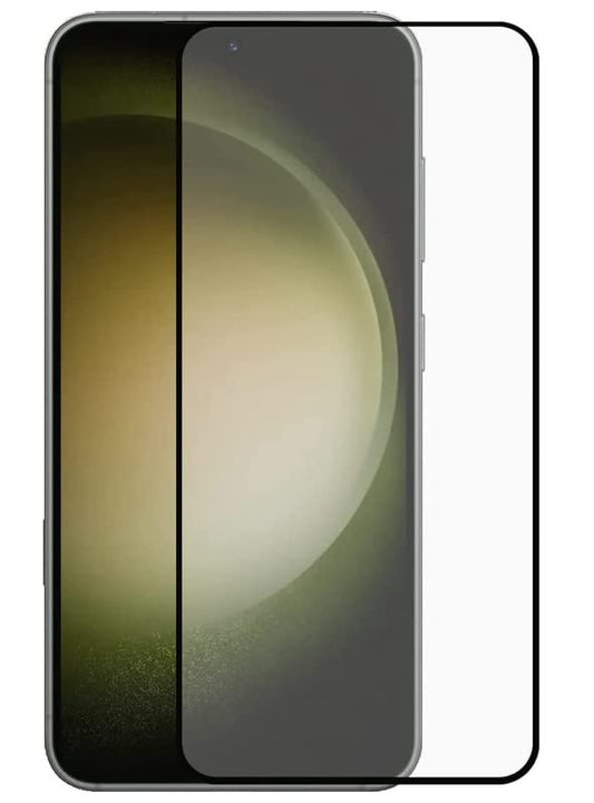 CASEEX Hd Curved Edges Tempered Glass For Samsung Galaxy S22 / S23 5G With Edge To Edge Coverage And Easy Installation Kit