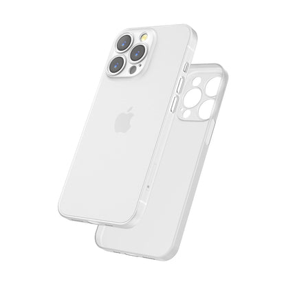 Caseex Ultra Thin Translucent Paper Silicone Back Cover Compatible With Apple iPhone 15 Pro