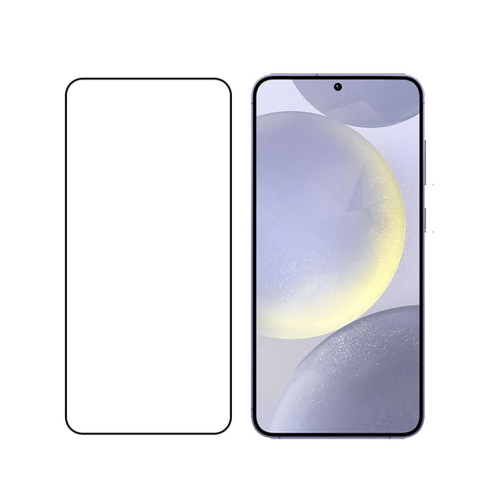 Caseex Tempered Glass Screen Guard Protector for Samsung Galaxy S24 Plus (Edge to Edge Coverage) (with Easy Installation Kit) (Scratch Proof, Durable)