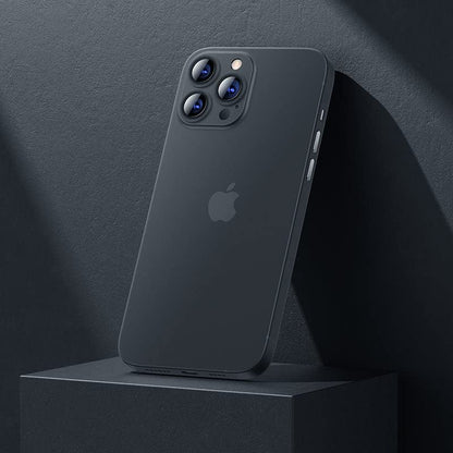 Caseex Ultra Thin Translucent Paper Silicone Back Cover Compatible With Apple iPhone 15 Pro