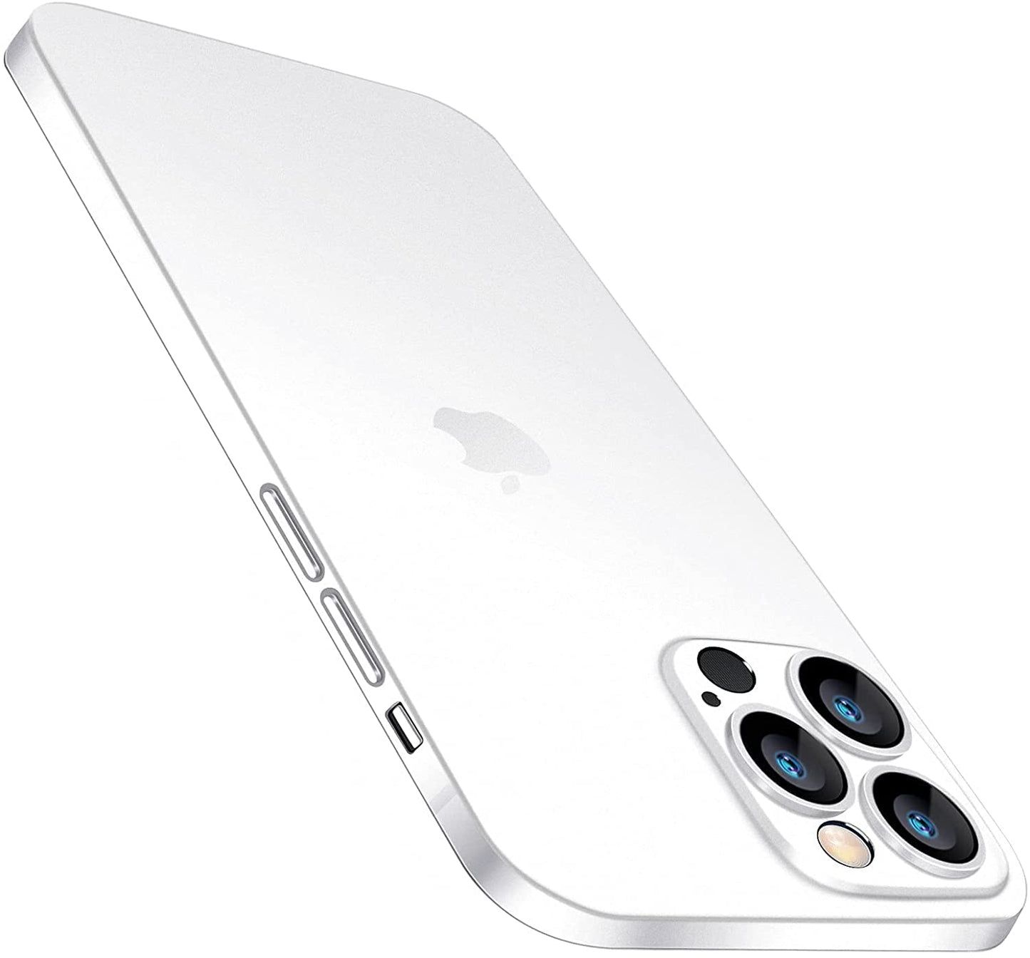 Caseex Ultra Thin Translucent Paper Silicone Back Cover Compatible With Apple iPhone 14 Pro
