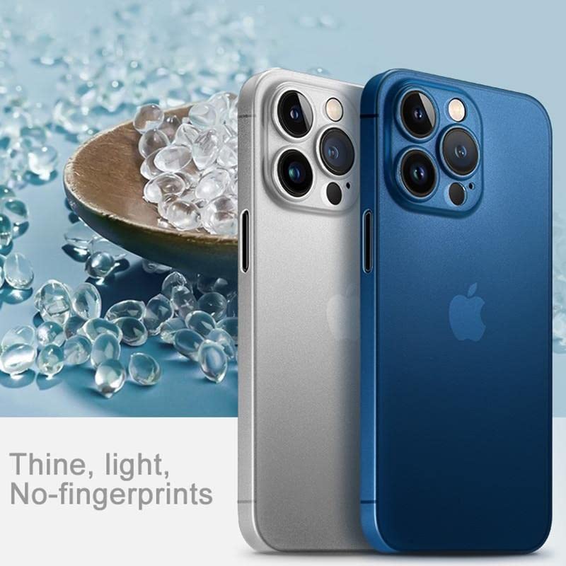 Caseex Ultra Thin Translucent Paper Silicone Back Cover Compatible With Apple iPhone 14 Pro
