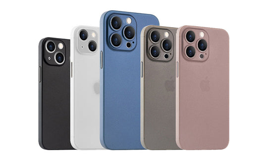 Caseex Ultra Thin Translucent Paper Silicone Back Cover Compatible With Apple iPhone 13 Pro