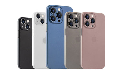 Caseex Ultra Thin Translucent Paper Silicone Back Cover Compatible With Apple iPhone 14 Pro