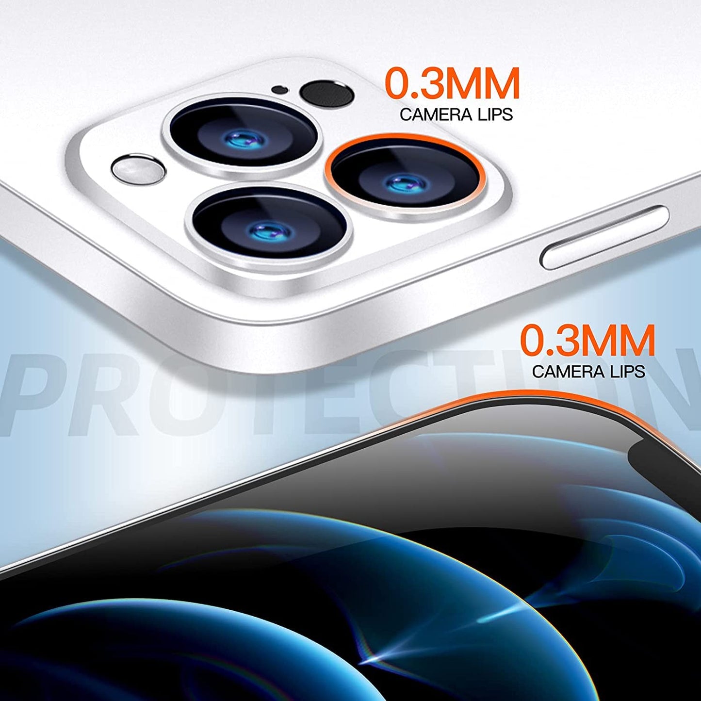 Caseex Ultra Thin Translucent Paper Silicone Back Cover Compatible With Apple iPhone 14 Pro