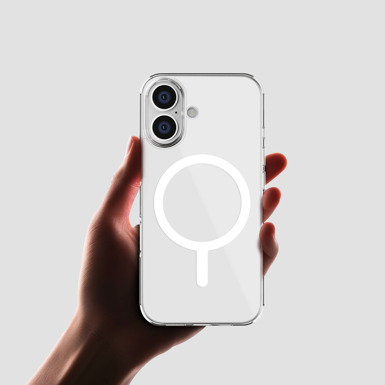 CASEEX Ultra Hybrid Magnetic Clear Case For Apple iPhone [Anti-Yellowing] [Compatible with MagSafe]
