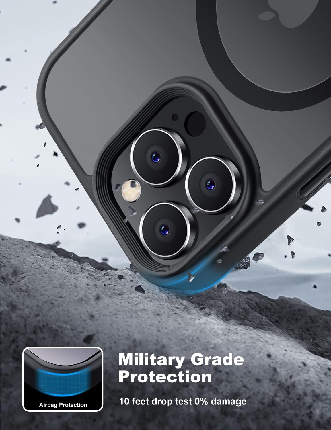 CASEEX Strong Magnetic for iPhone 14 Pro Case, [Compatible with MagSaf