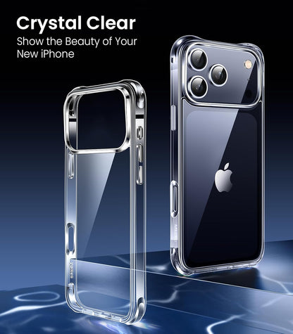 CASEEX for Apple iPhone Case Clear, [Not Yellowing] [Military-Grade Drop Protection] Protective Transparent Cover for Apple iPhone with Shockproof Bumper