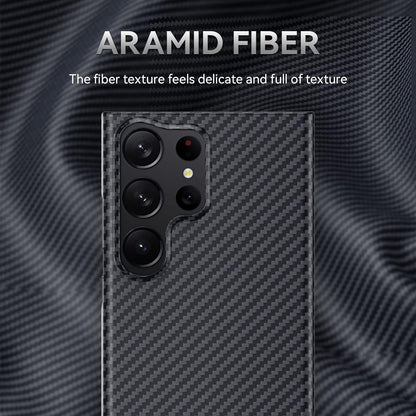 CASEEX Carbon Fiber Ultra Thin Back Case With Magsafe for Samsung Galaxy S23 Ultra