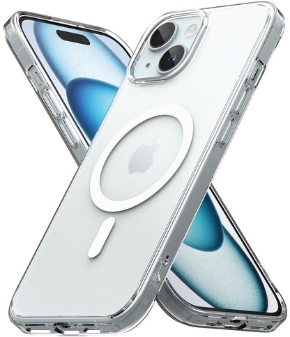 CASEEX Ultra Hybrid Magnetic Clear Case For Apple iPhone [Anti-Yellowing] [Compatible with MagSafe]