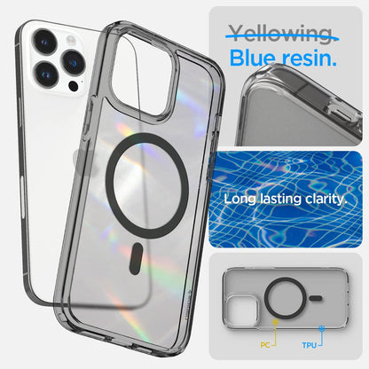 Caseex Translucent Hard TP MagSafe Compatible Back Cover for APPLE iPhone 14 Pro (6.1")