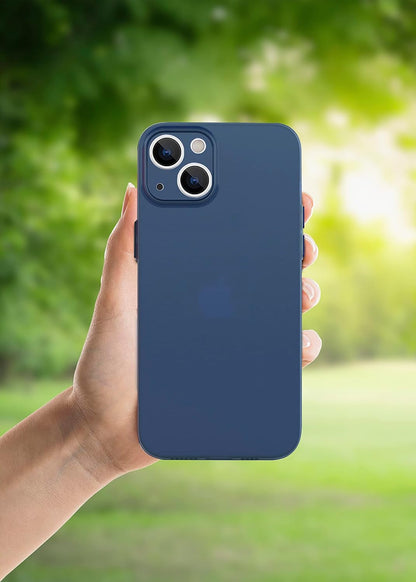 Caseex Ultra Thin Translucent Paper Silicone Back Cover Compatible With Apple iPhone 14 Plus (6.7")