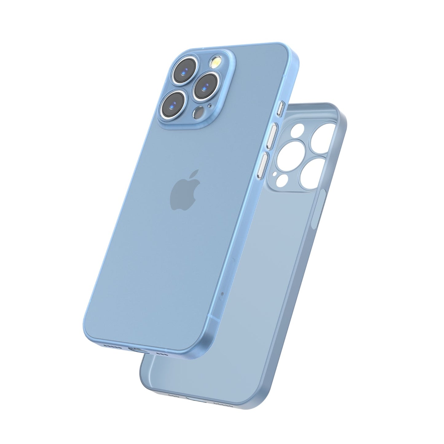 Caseex Ultra Thin Translucent Paper Silicone Back Cover Compatible With Apple iPhone 14 Pro