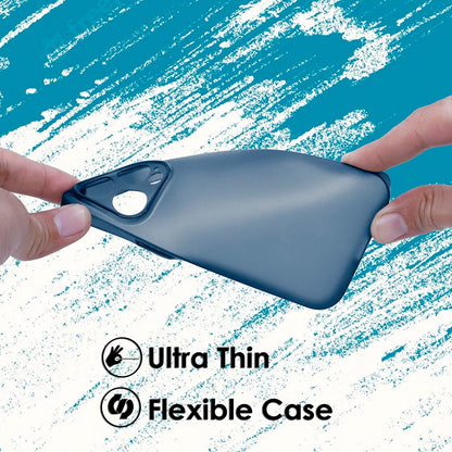 Caseex Ultra Thin Translucent Paper Silicone Back Cover Compatible With Apple iPhone 14 Plus (6.7")