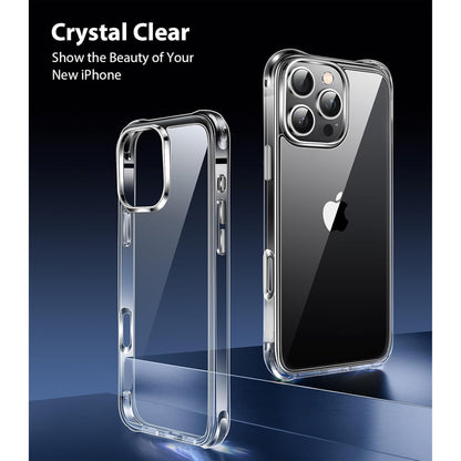 CASEEX for Apple iPhone Case Clear, [Not Yellowing] [Military-Grade Drop Protection] Protective Transparent Cover for Apple iPhone with Shockproof Bumper