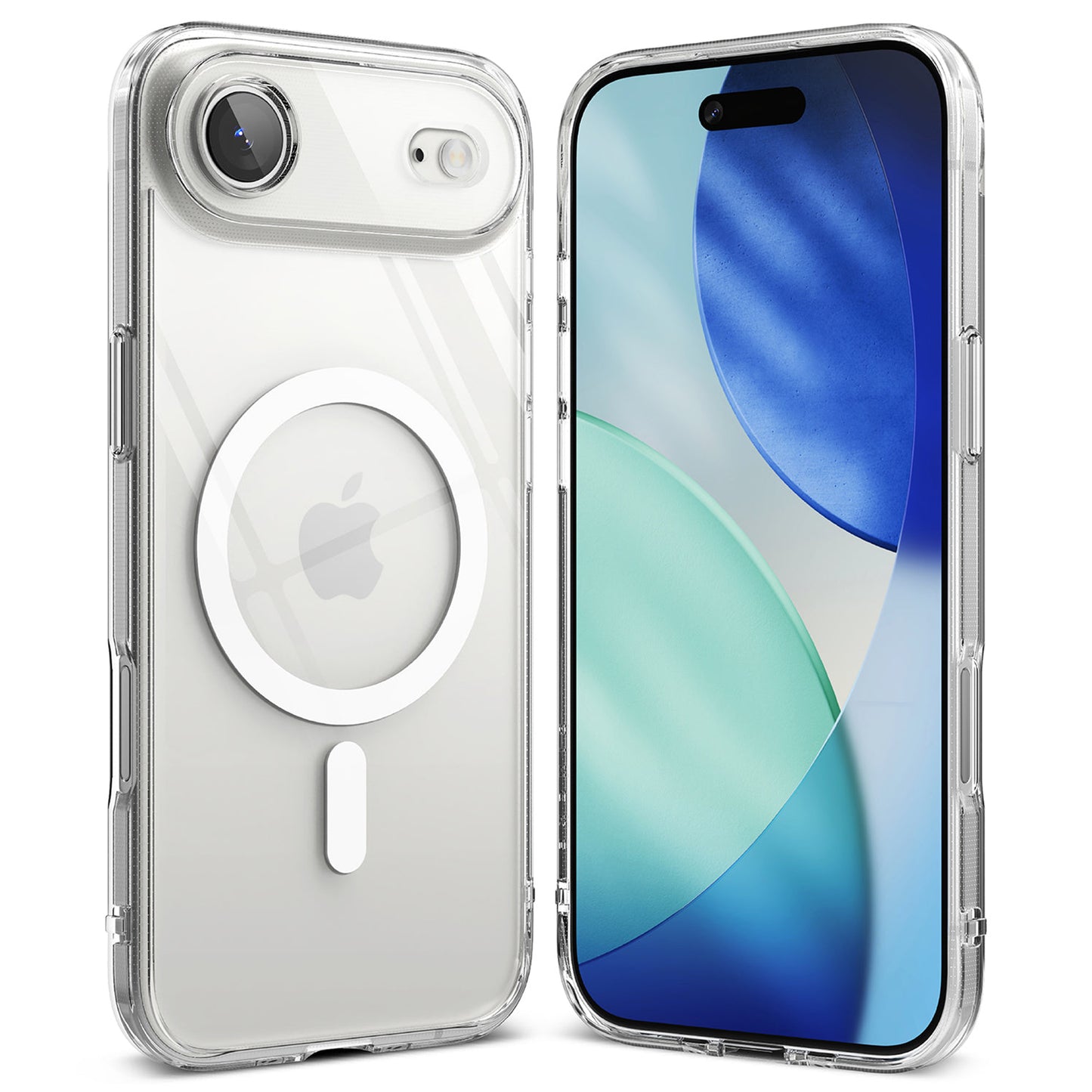CASEEX Ultra Hybrid Magnetic Clear Case For Apple iPhone [Anti-Yellowing] [Compatible with MagSafe]