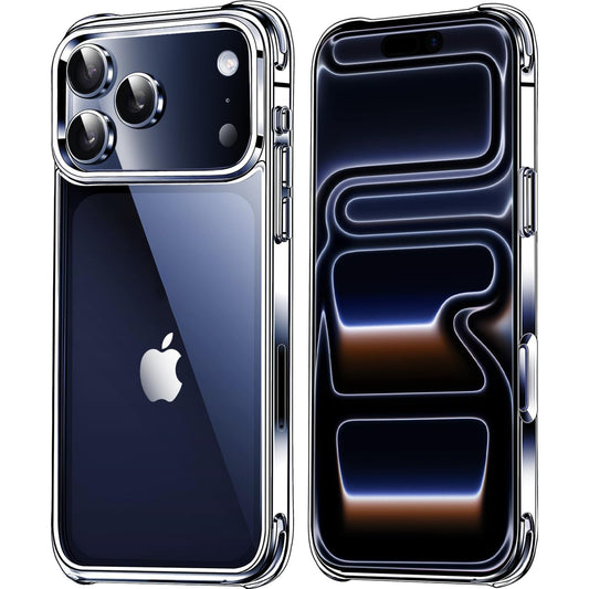 CASEEX for Apple iPhone Case Clear, [Not Yellowing] [Military-Grade Drop Protection] Protective Transparent Cover for Apple iPhone with Shockproof Bumper