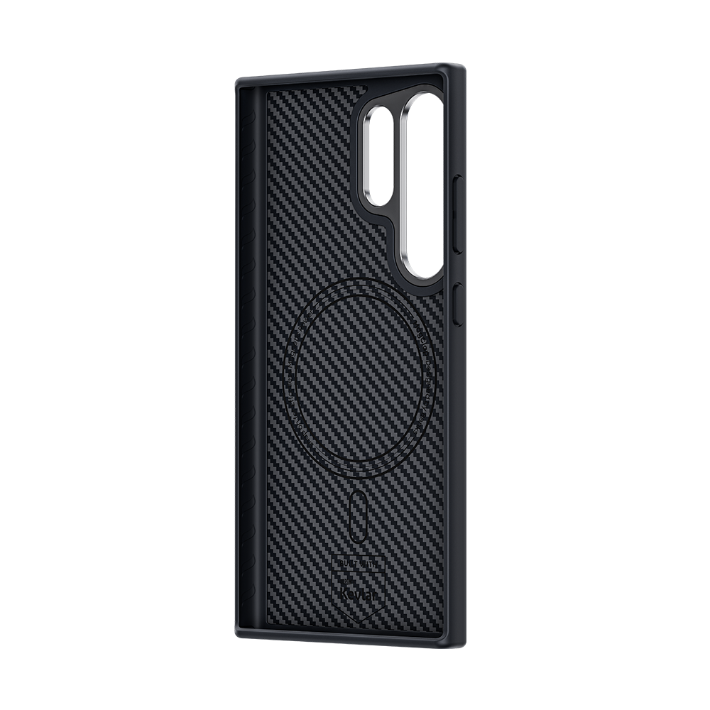 CASEEX Carbon Fiber Ultra Thin Back Case With Magsafe for Samsung Galaxy S23 Ultra