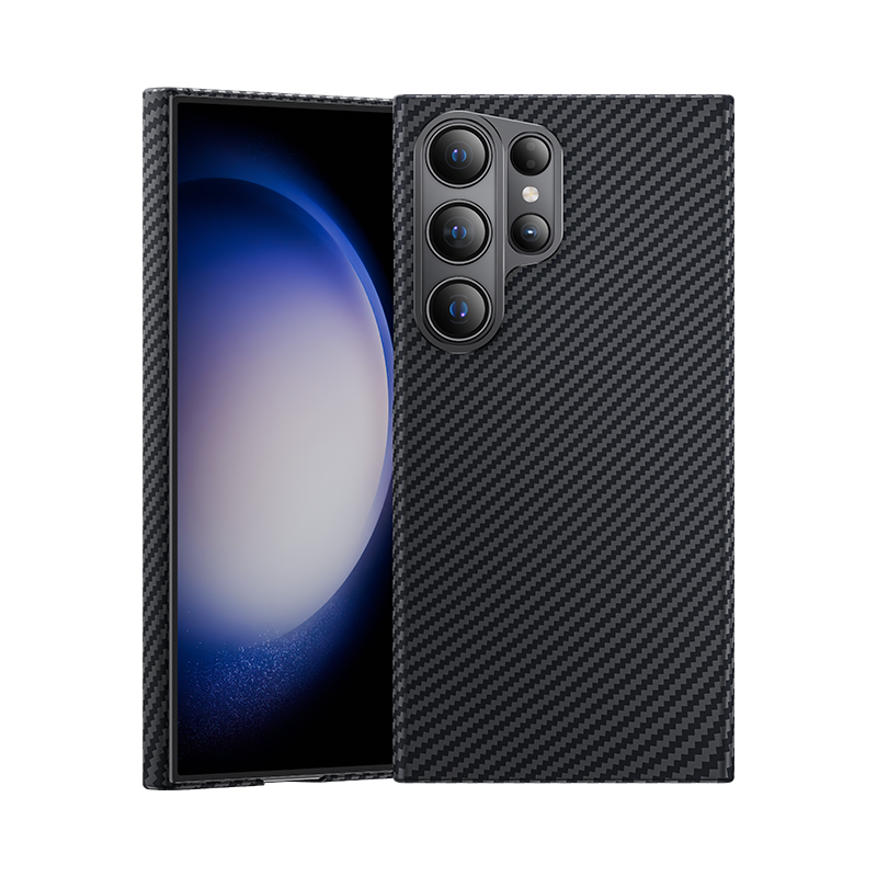 CASEEX Carbon Fiber Ultra Thin Back Case With Magsafe for Samsung Galaxy S23 Ultra