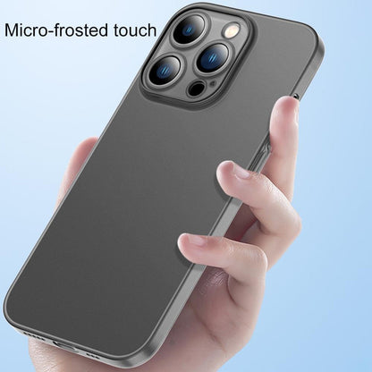 Caseex Ultra Thin Translucent Paper Silicone Back Cover Compatible With Apple iPhone 14 Pro