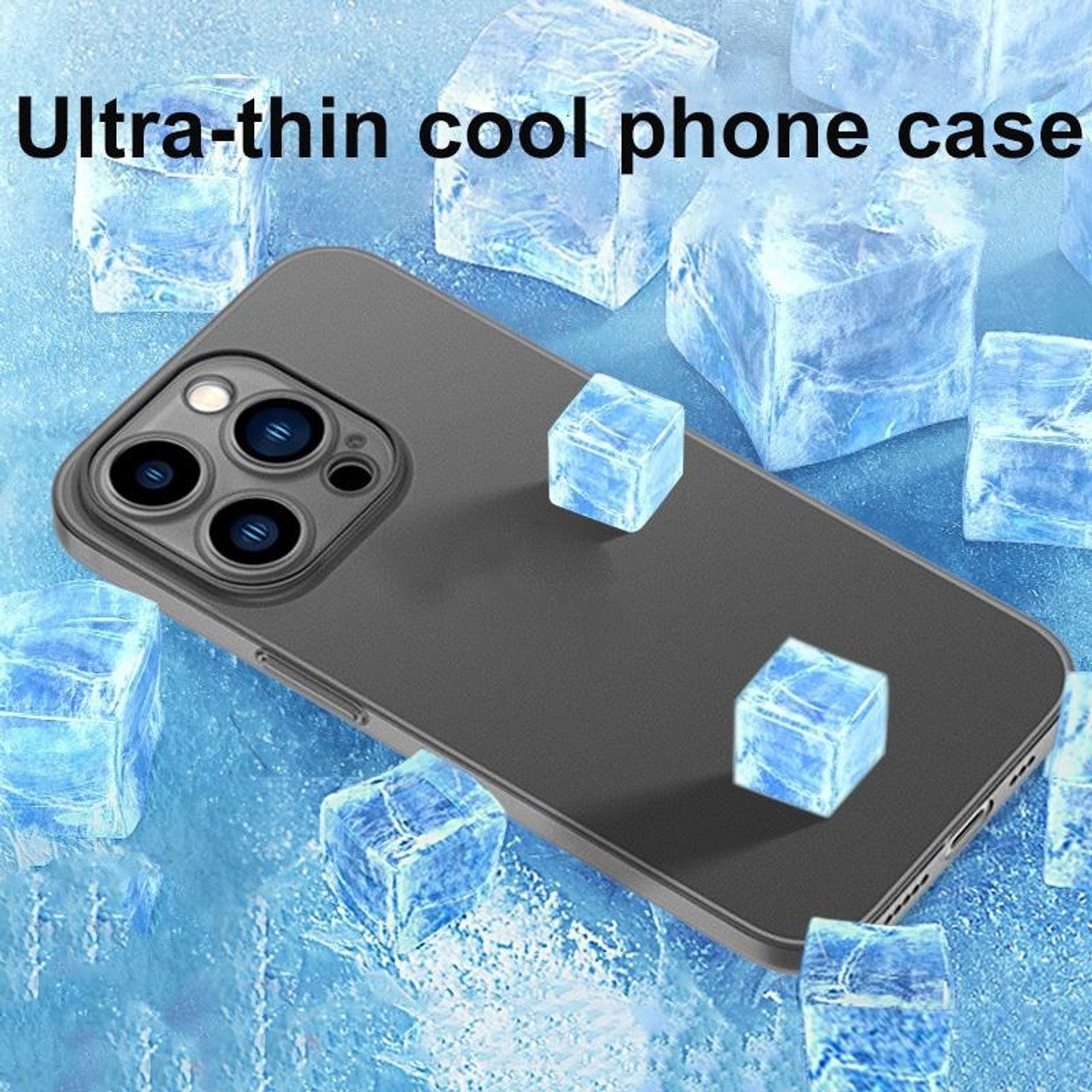 Caseex Ultra Thin Translucent Paper Silicone Back Cover Compatible With Apple iPhone 14 Pro