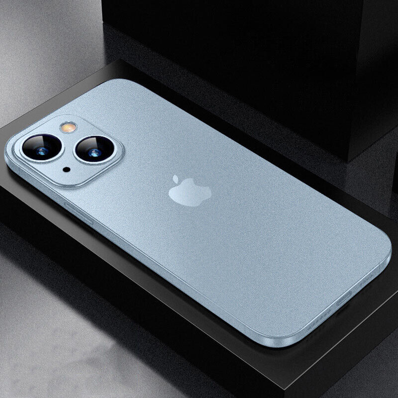 Caseex Ultra Thin Translucent Paper Silicone Back Cover Compatible With Apple iPhone 15 Plus (6.7")